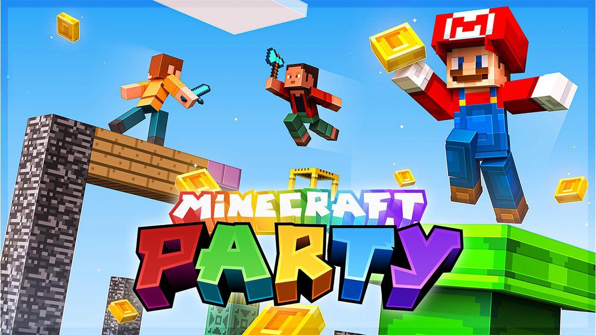 Münzen in Minecraft Party